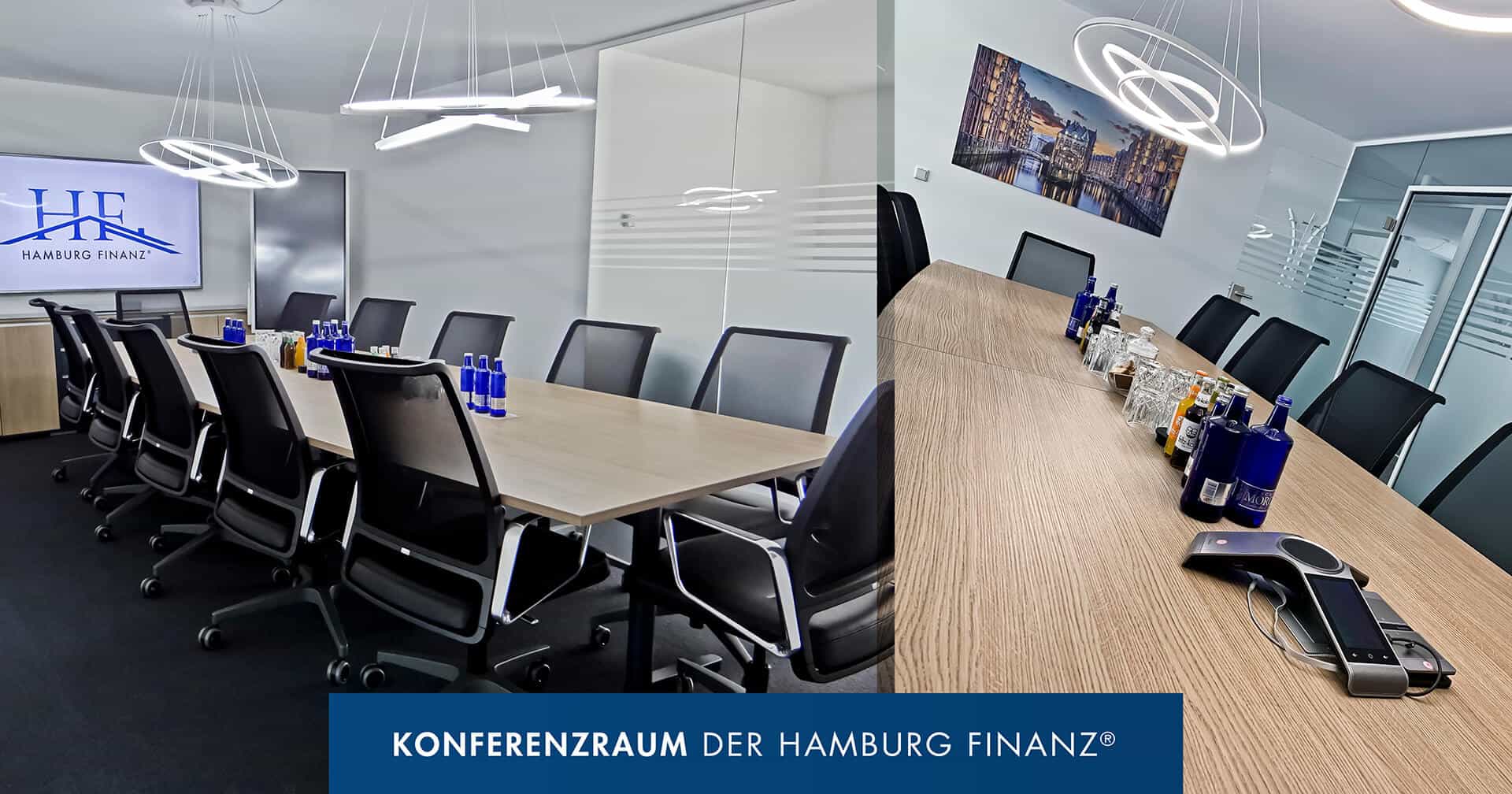 Büro der Hamburg Finanz